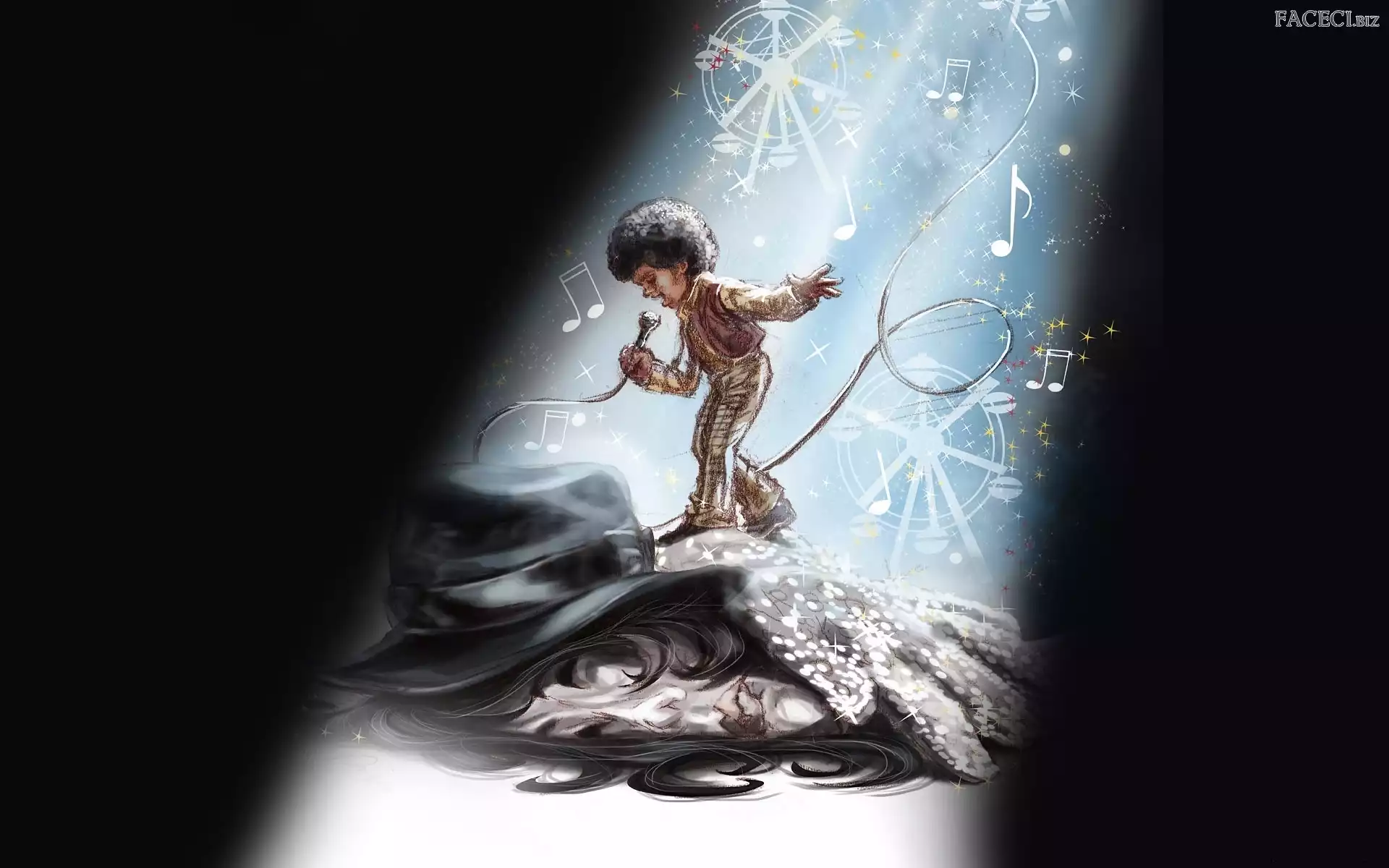 Grafika, Młody, Michael Jackson